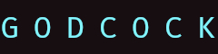 Godcock Webring Banner